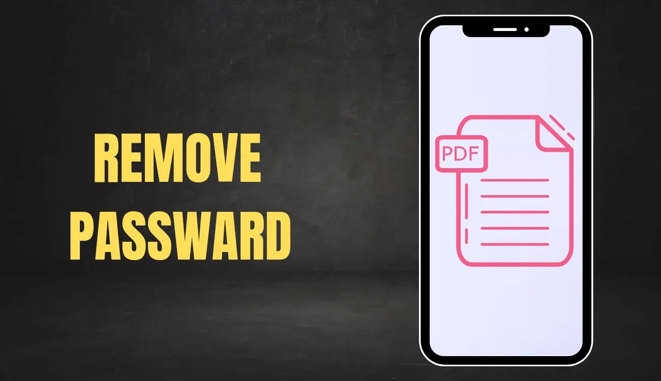 How To Remove Password from pdf file – step by step